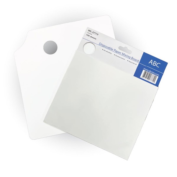 Multi-Layered Disposable Paper Body Filler Mixing Board Sheets (100 Sheets)
