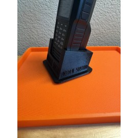 Bartsscannerparts Angled Uniden SDS100 Scanner Stand Non Slip Base Made In The USA FLAG AND TEXT!