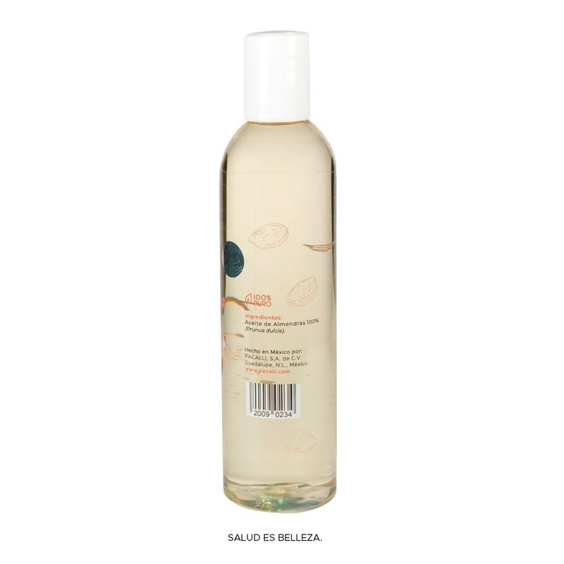 Aceite Puro de Almendras PACALLI 100% Natural, 2 Pack Hidratación