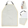 Leather Apron Low Temperature Resistant AntiLiquid Antifreeze Nitrogen Thick Lightweight
