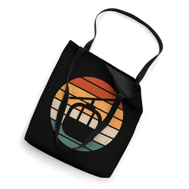 Retro Ski Lift Gondola Outfit Skiing Cable Car Mountain Tote Bag