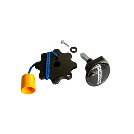 Hormann Garage Door Handle Assembly (Black) (Steel Doors)