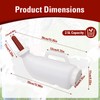 Calf Bottle 2.6 Quart Horizontal Calf Milk Feeding Bottle with