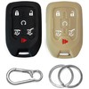 2-Pack Click&Fit Silicone Key Fob Covers Compatible with Chevy Suburban