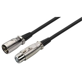 Img Stage Line MEC-190 Microphone Cable (XLR Plug / XLR Clutch) 2m Black (UK Import)