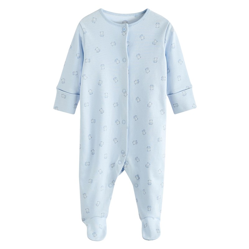 NEXT 7 Pack Baby Bear Pajamas, blue