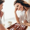 Backgammon Set - Classic Board Game with Premium Leather Case