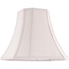 JERHOUS Beige Square Cut Corner Bell Lamp Shade Medium Lampshade