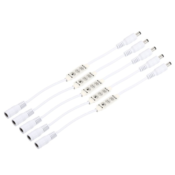 sourcing map Pack of 5 LED Strip Dimmer 12 V