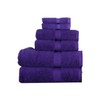 aztex Egyptian Range, 100% Cotton Towels - Hand Towel, Purple
