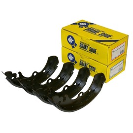 MK KASHIYAMA Z0027-10 Brake Shoe Left and Right (Rear), Set of 2, DAIHATSU, Mira L275S/L275V, December 2006 - 02, 2013, Z0027-10 x 2