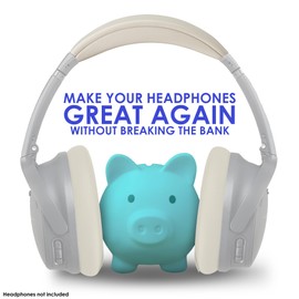 AHG Accessory House Global Replacement QC Ear Pad and Headband Pad Kit Cushion. Compatible with Bose QuietComfort (2023) QC45 QCSE QC35 II Wireless Noise Cancelling Headphones (White Smoke) Easy DIY