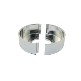 PZRT 2PCS Split Removal Free Angle Valve Faucet Decorative Cover 20mm Shower Shower Raised Pipe Cover Clown Cover Wall Split Flange Steel Round Panel For Plumbing Heating Pipe Decorative Cover