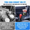 Car Cup Holder Expander, Universal 2 in 1 Large Cupholder
