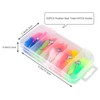 Leeko Rubber fish, worm artificial bait set, rubber bait with