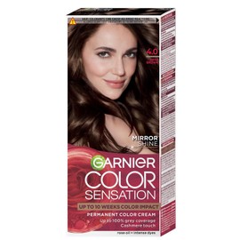 GARNIER - COLOR SENSATION - Permanent hair coloring cream - 4.0 Deep Brown