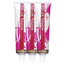 WELLA Professionals Colour Touch 8/43 Light Blonde Red Gold 60 ml Pack of 3