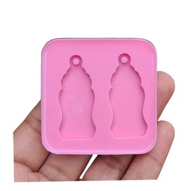 Baby Bottles Silicone Mold -Bib Mold - Bottle Mold - Molds for Earrings - Molds for Resin - Baby Shower Silicone Mold - Resin Molds