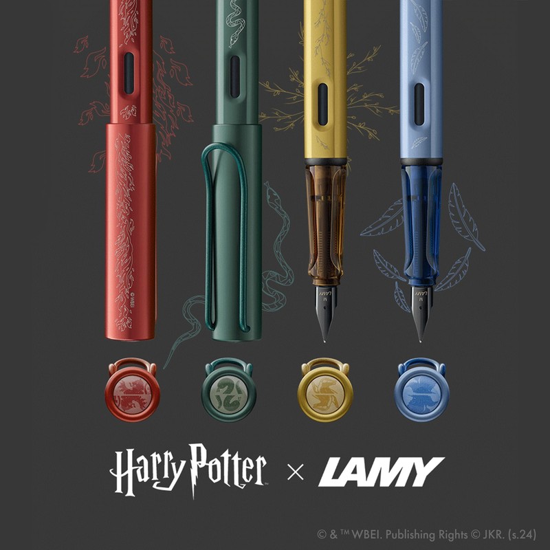 LAMY AL-star ハリーポッター スリザリン – 特別版 万年筆 家の刻印入り – EFサイズのスチールペン先