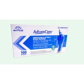 AdvanCare Superior Strength Long-Wrist Nitrile Gloves (X-Large)