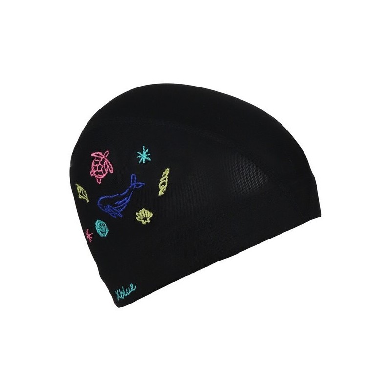 XBLUE XBL-6201-03 Under the Sea Embroidered Mesh Swim Cap /