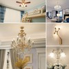 E12 Candelabra LED Bulbs 4000K Daylight Ceiling Fan Light Bulb
