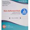 Dynarex Non-Adherent Pad, Sterile, 2x3, Box/100