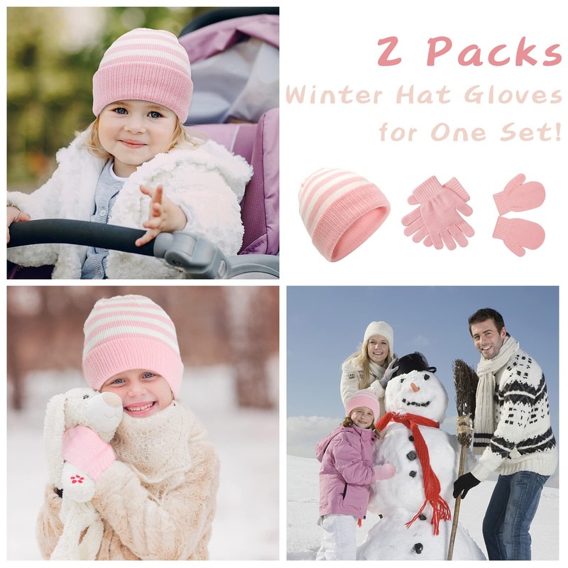 IHCEMIH at Gloves Set, pink