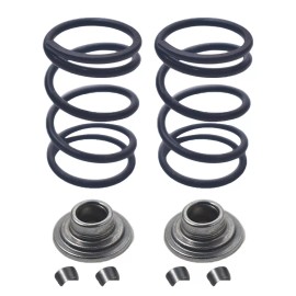Unbranded 2Pcs 22lb Valve Spring Retainers and Locks Fit Predator 212 Clone Go Kart Racing