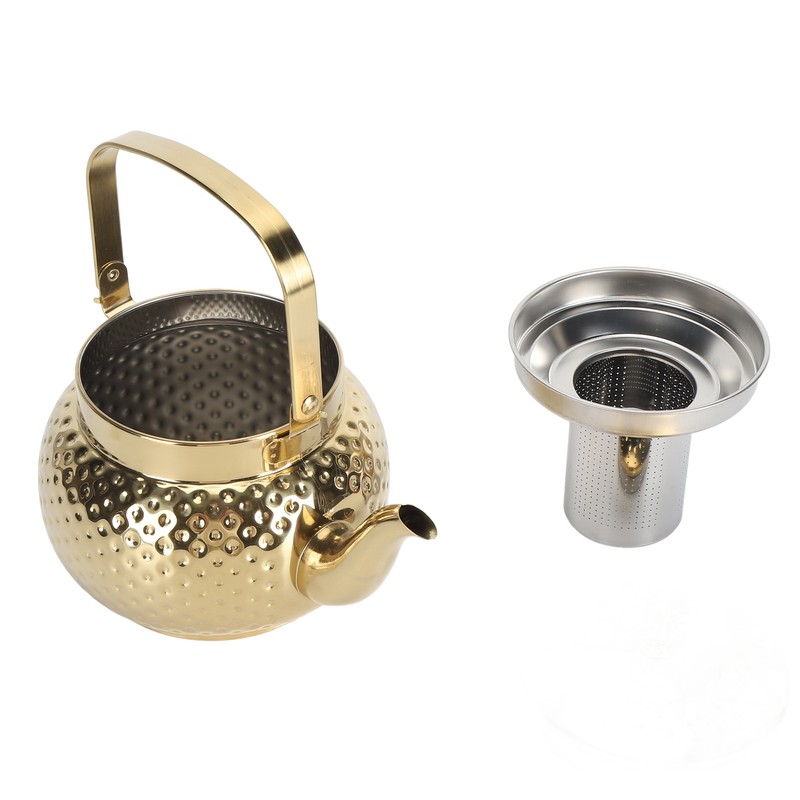 Stovetop Tea Kettle Stainless Steel Stove Teapot with Infuser for