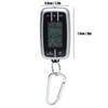 Mini Multifunction Compass Weather Station Mountaineering Watch Thermo Hygrometer Backlight