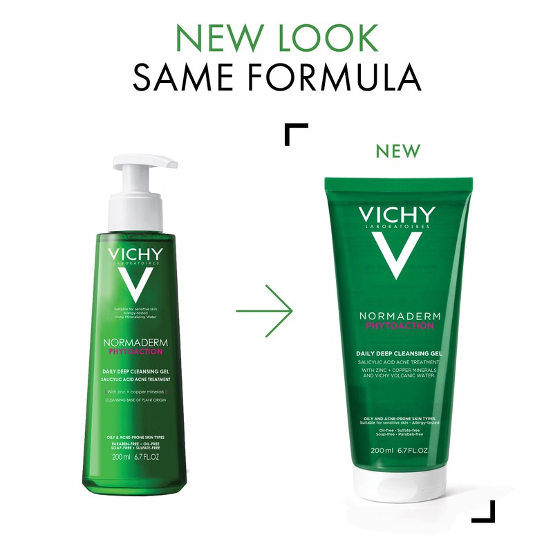 VICHY Gel Limpiador para Piel Grasa con Tendencia Acnéica Vichy