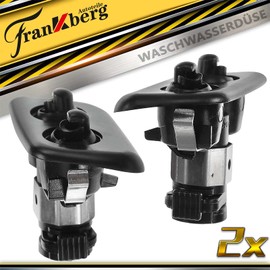 2x Headlight Cleaning Washer Nozzle Left and Right for 5 Series E39 All Engines 1995-2003 61678360661