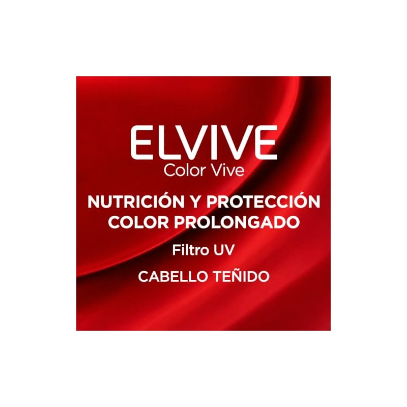 LOréal Paris Mascarilla para Cabello Teñido, Vive Elvive, 300 ml