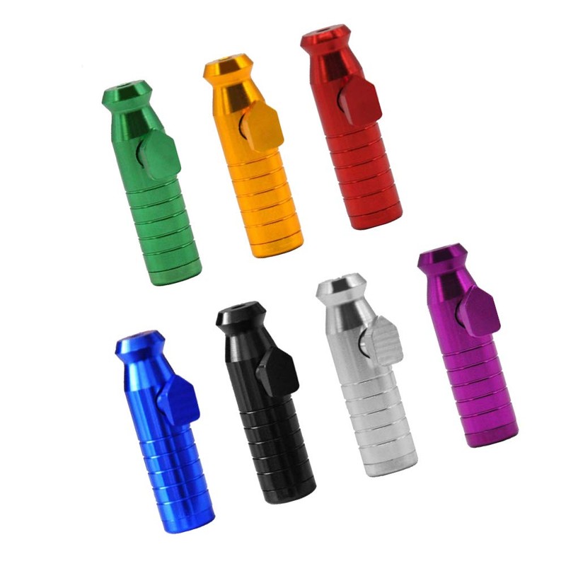 Dispenser for Snuff Dispenser Aluminium / Metal in 7 Colours