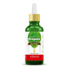 Aceite De Orégano (Uso interno y dermatológico)  Min. 80 de Carvacrol  30ml Vizana Nutrition                                                          