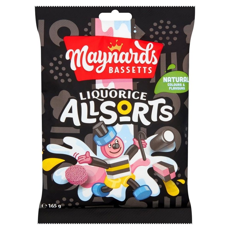 Bassetts Liquorice Allsorts 165g - Pack of 4