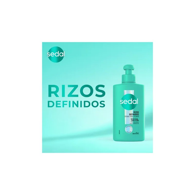 Crema Para Peinar Sedal Rizos Definidos 135ml