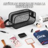 Bolsa de malla portátil para artículos de aseo personal, para