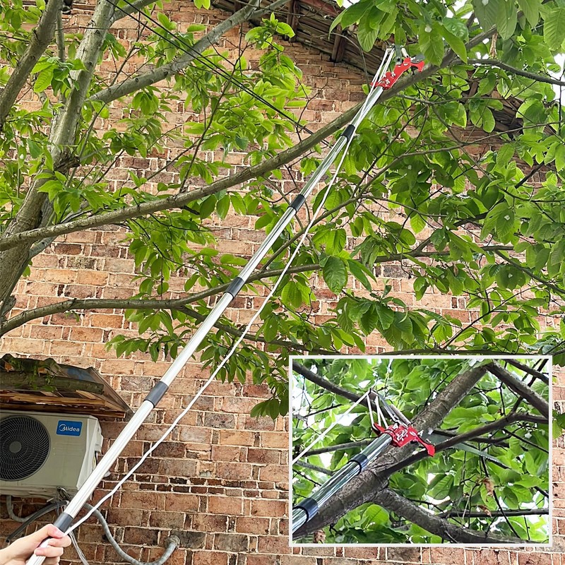 13ft Pole Saws for Tree Trimming, Lightweight Stainless Steel Tree