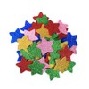 Stoooduo Glitter Star Sticker Glitter Glitter Sticker Decoration Sponge Educational