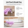 Fantasticlean Microfiber Cleaning Cloth Roll -75 Pack, Tear Away Microfiber