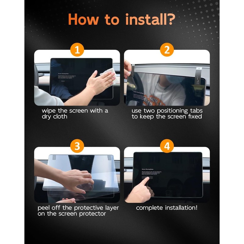 CDEFG For 2024 2025 2026 Hyundai Santa Fe Screen Protector