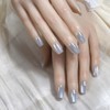 Pure Handmade Nails Press on Nail Reusable Fake Nails Aurora