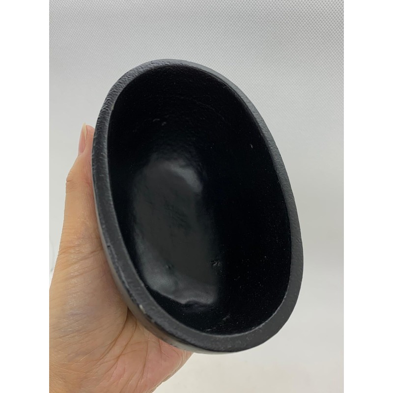 Oval Cast Iron Cauldron, Witches Cauldron, Great for Use with