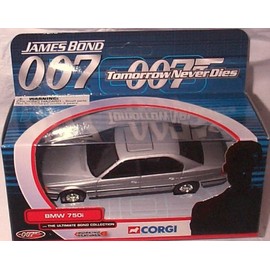 Corgi james bond 007 tomorrow never dies B.M.W 750I the ultimate bond collection diecast model