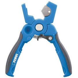 Fervi 0253 tagliatubo Rohrabschneider Rohrschneider für Rohre Schlauch Polyurethan Gummi reihig Rilsan