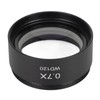 0.7X Stereo Microscope Objective Lens HD Large View Metal Auxiliary