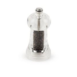 プジョー PEUGEOT ミル 胡椒 ペッパーミル 透明 アクリル製 粗さ調節 容量15g・11cm 手動 フランス製 小型 トール 20101901