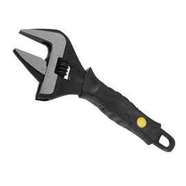 REPAIROCK Universal Adjustable Spanner Wide Jaw Opening Wrench Automotive Tool, 6" Size Max Jaw Width 34mm, Steel, Black Auto Replacement Parts